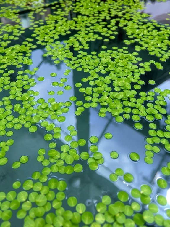 floating aquatic plant species