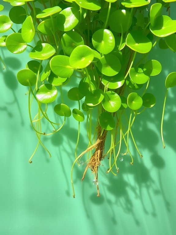 floating aquatic plant species