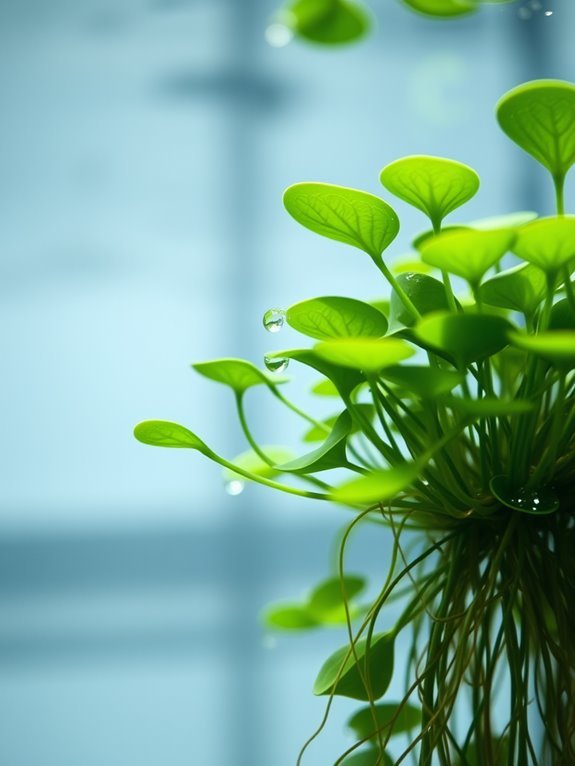 floating aquatic plant species