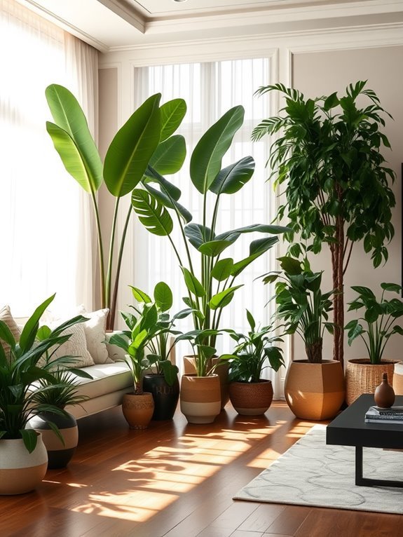floor plant arrangement design