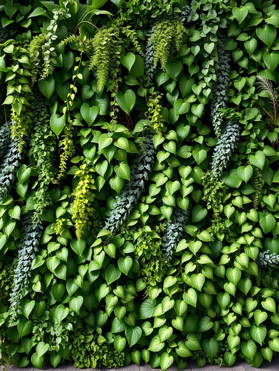 floral greenery wall decoration