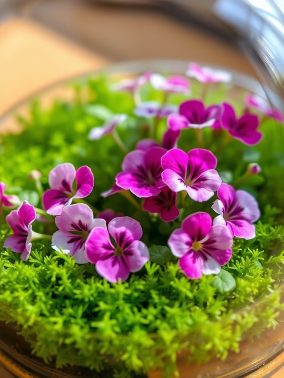 flowering plant with vibrant blooms