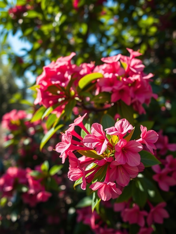 flowering shrub with beauty