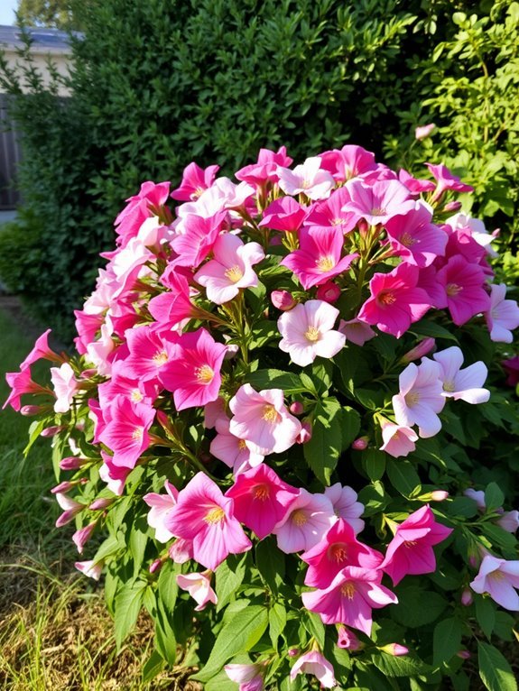 flowering shrub with beauty