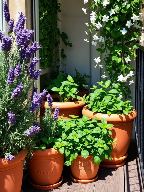 fragrant aromatic plants selection