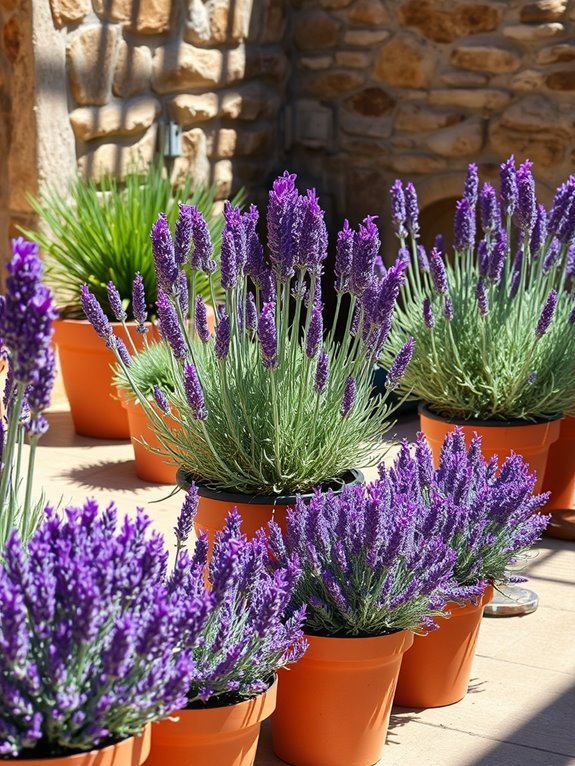 fragrant drought resistant lavender plant