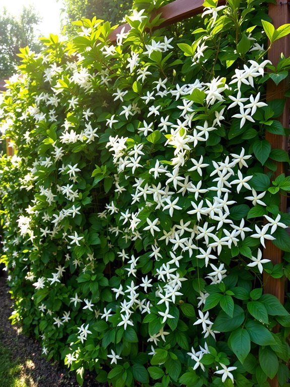 fragrant flowering jasmine plant