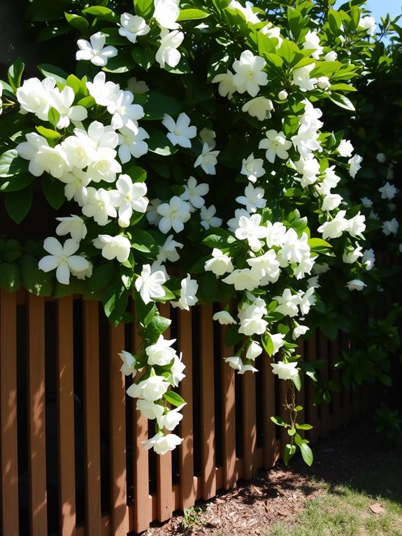 fragrant gardenia privacy screen
