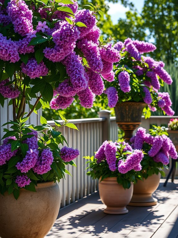 fragrant heliotrope flower blossoms