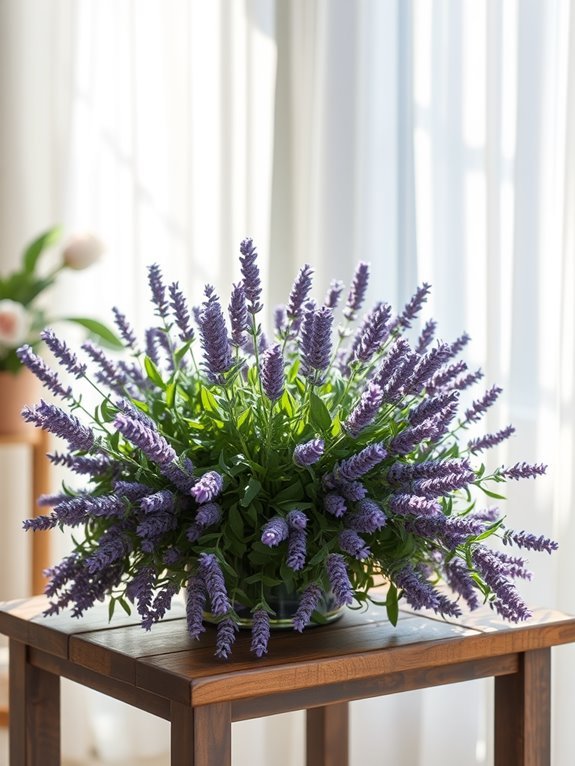 fragrant purple flowering herb