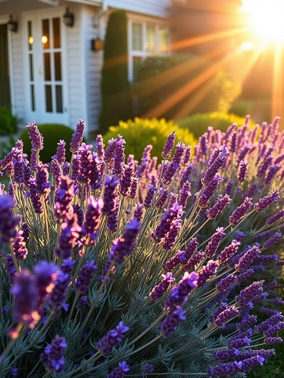fragrant purple flowering herb