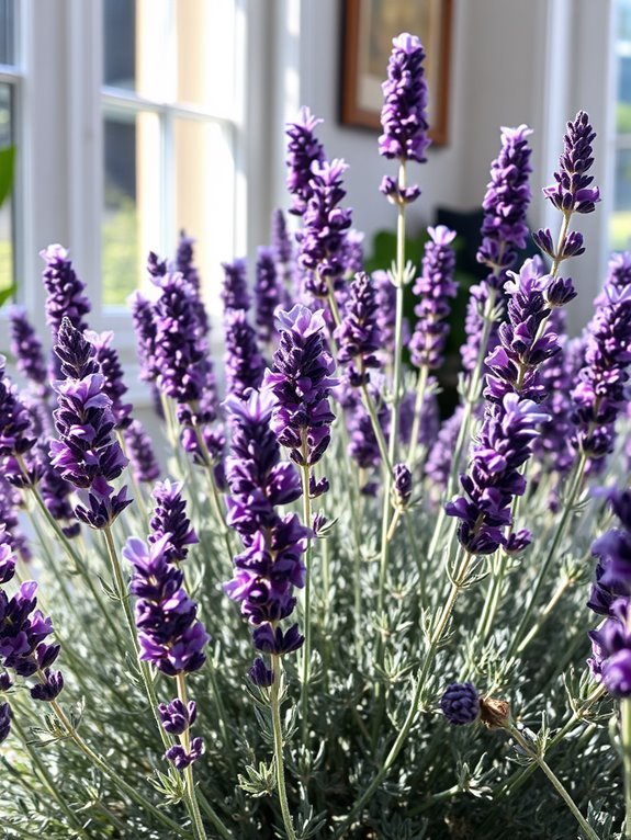 fragrant purple flowering herb