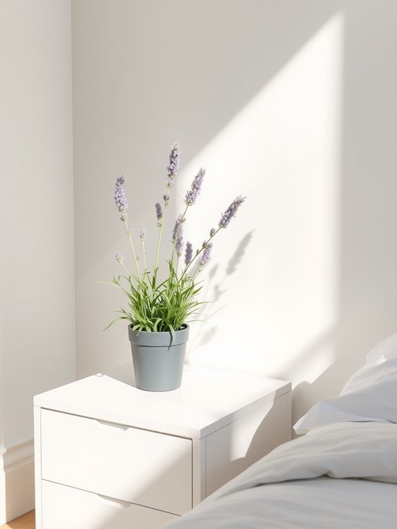 fragrant purple flowering herb