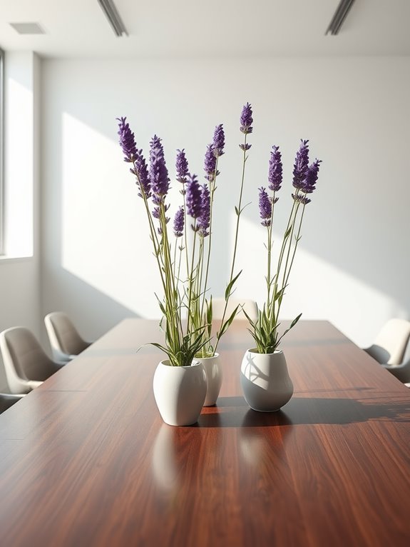 fragrant purple flowering herb