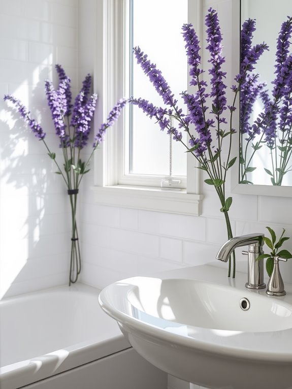 fragrant purple flowering herb