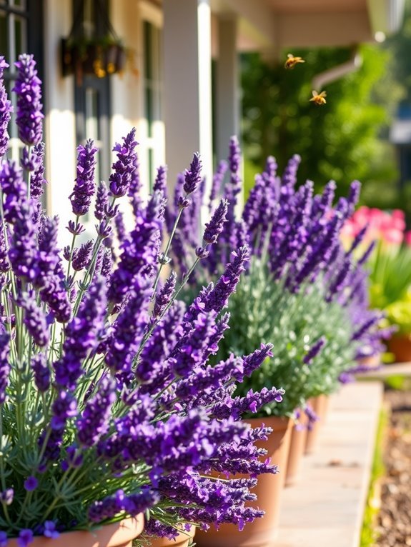 fragrant purple flowering herb