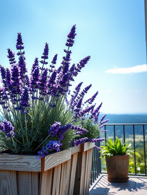fragrant purple flowering herb