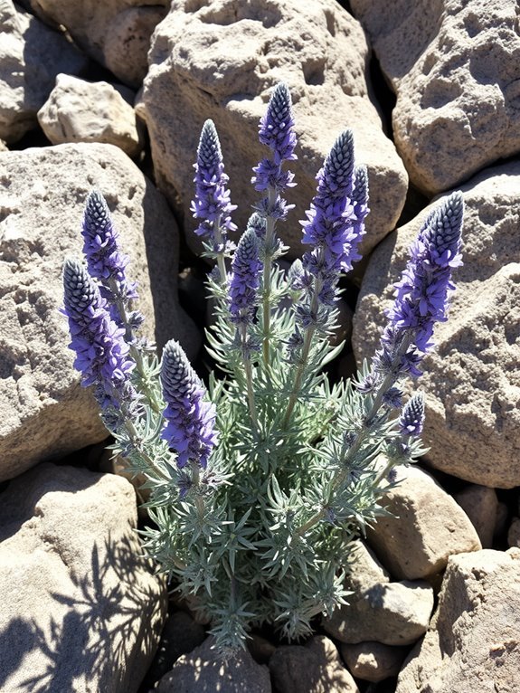 fragrant purple flowering herb