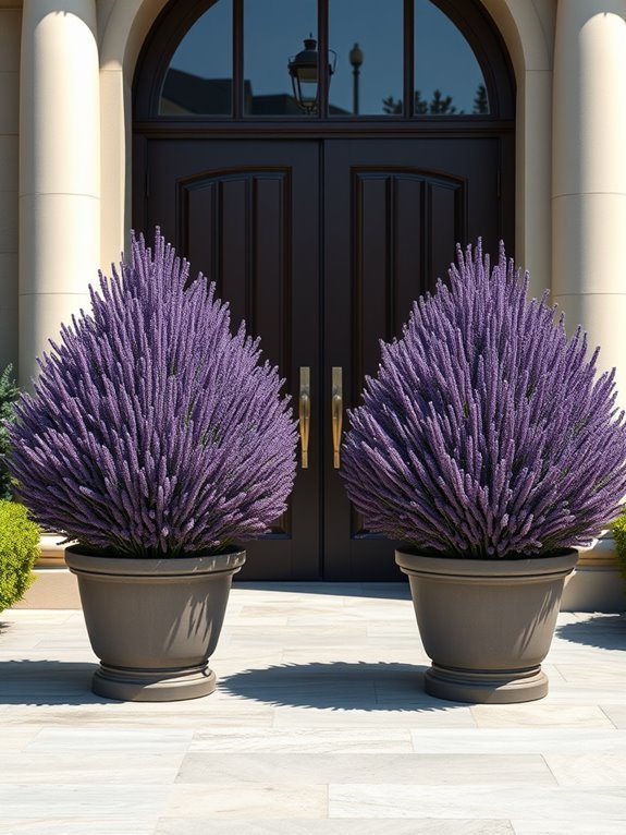 fragrant purple ornamental plant