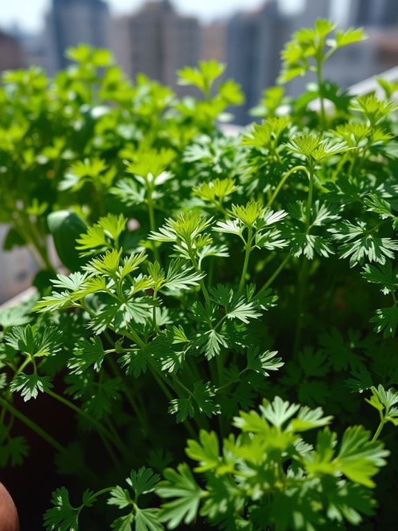 fresh herb with flavor