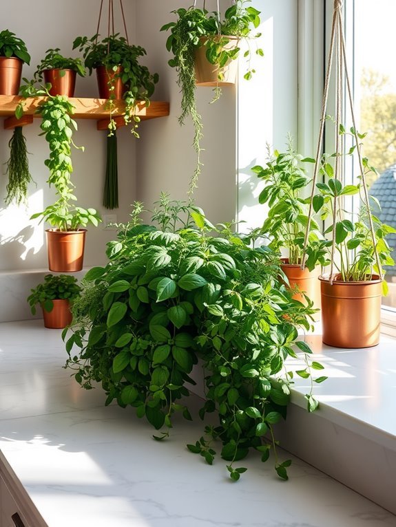 fresh herbs for cooking