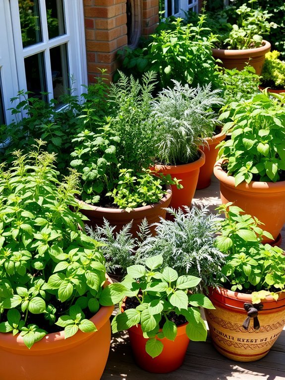 fresh herbs for cooking