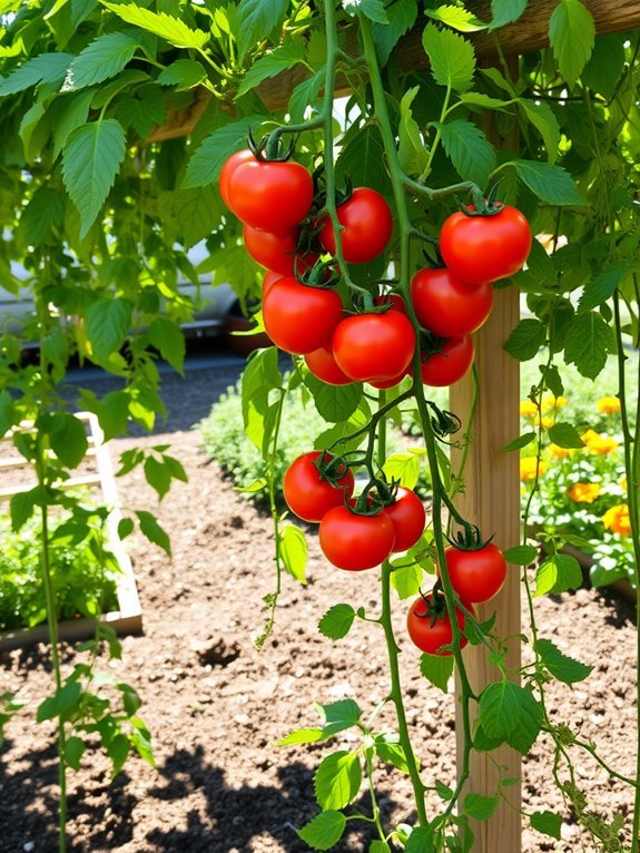 fresh red juicy fruit