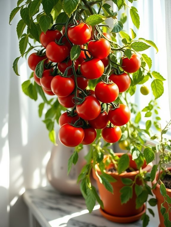 fresh red juicy vegetables