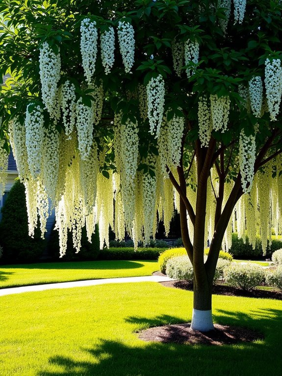 fringetree flowering ornamental shrub