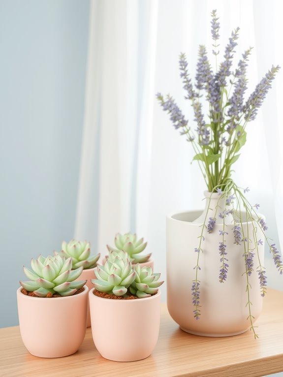 gentle hues of pastel