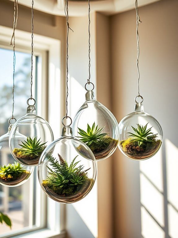 glass terrariums for hanging