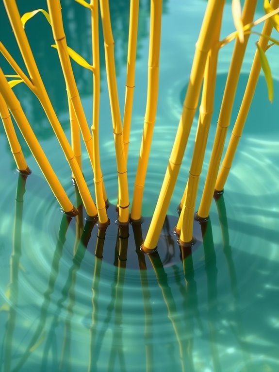 golden bamboo plant description