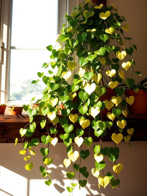 golden pothos houseplant variety