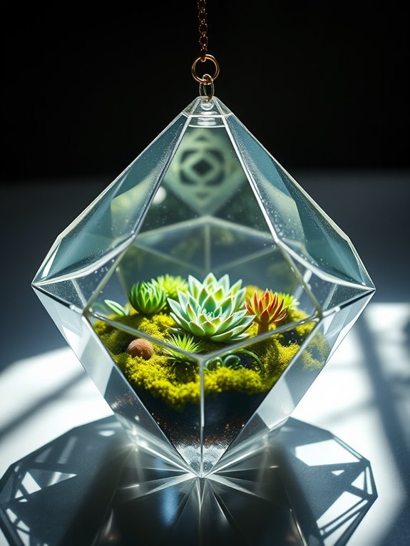 gorgeous geometric plant display