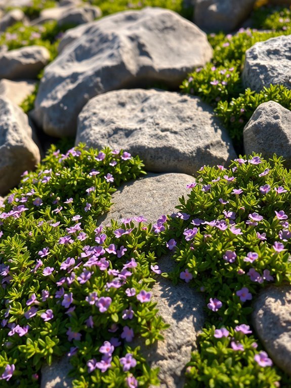 ground hugging aromatic herb