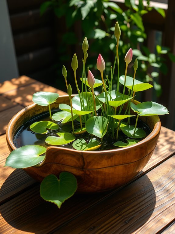 handcrafted natural wood bowl