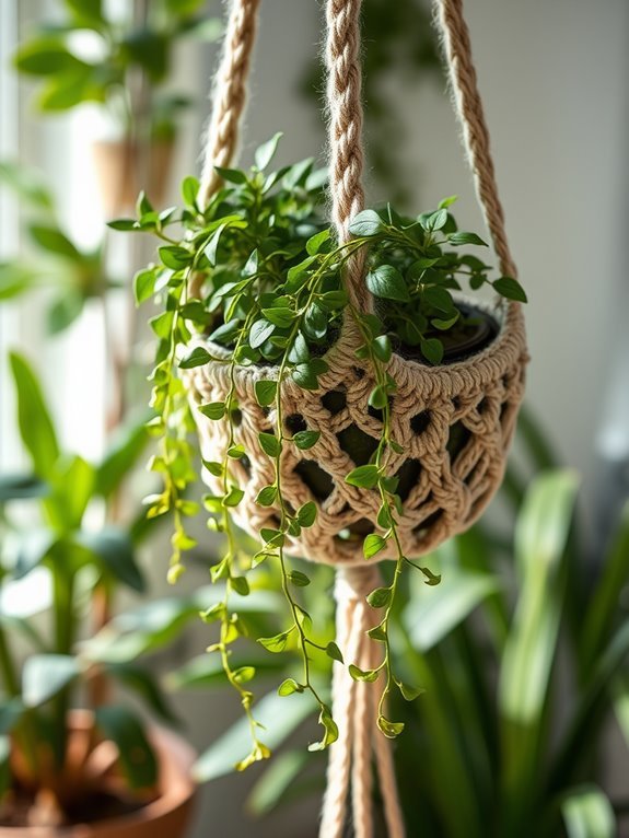 handmade decorative plant holder