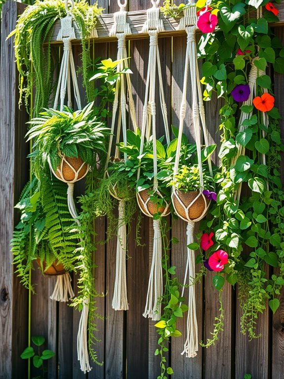 hanging garden frame project