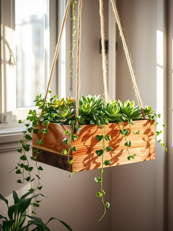 hanging planter box design