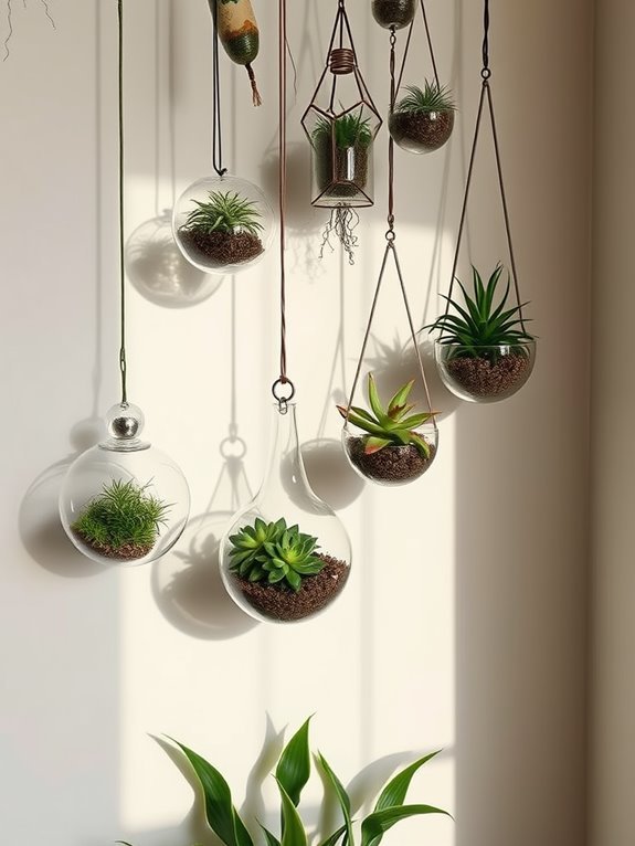hanging planters for vertical gardening