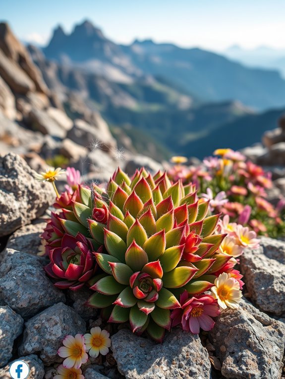 hardy succulent garden plant