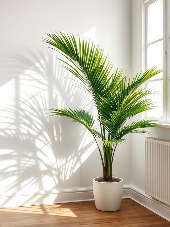 hardy tropical fan shaped leaves