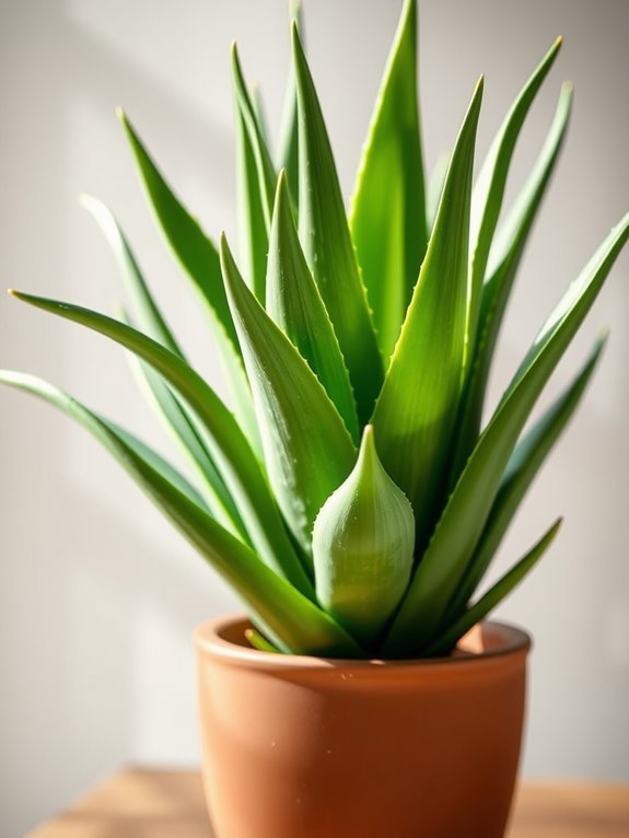 healing succulent houseplant