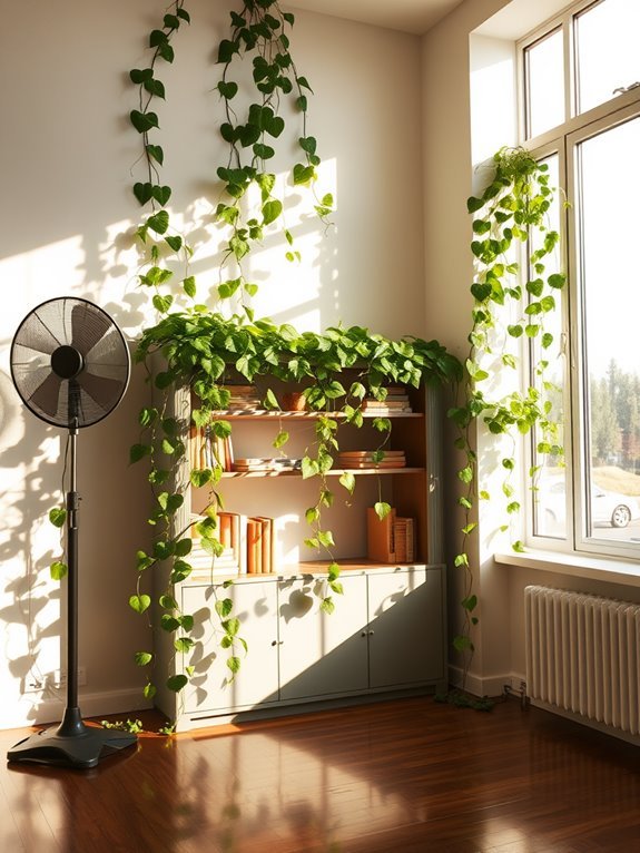 heart shaped foliage plant