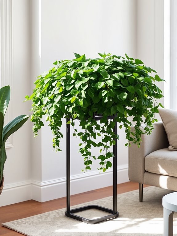 height adjustable plant display