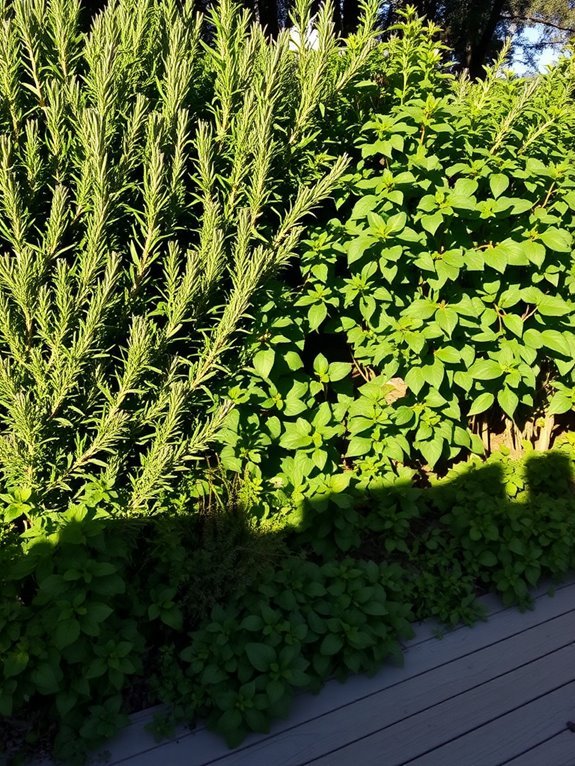 herb garden section dividers