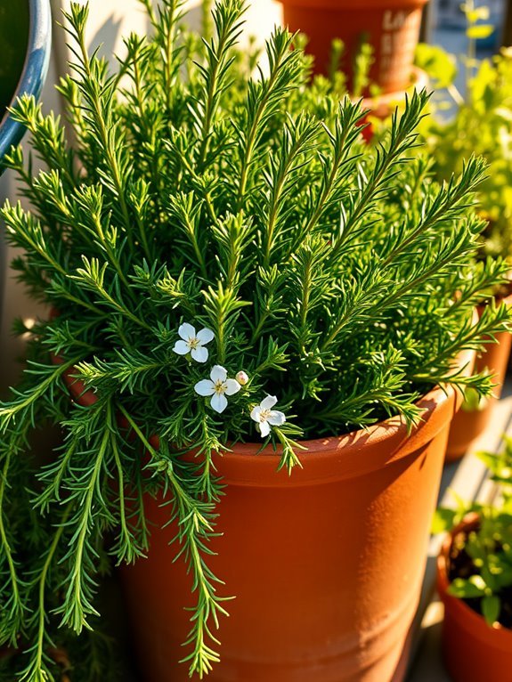 herb with fragrant leaves