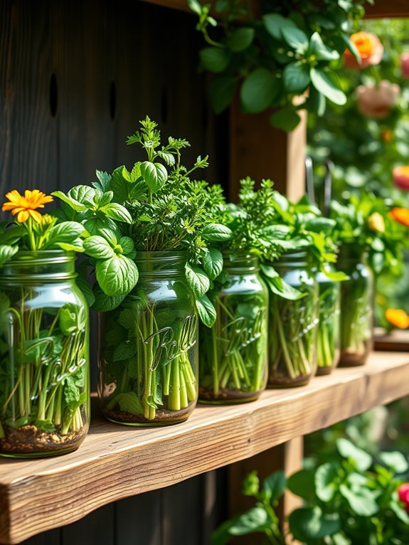herbs change with seasons