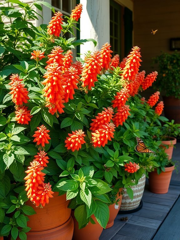 hummingbird friendly aromatic herb