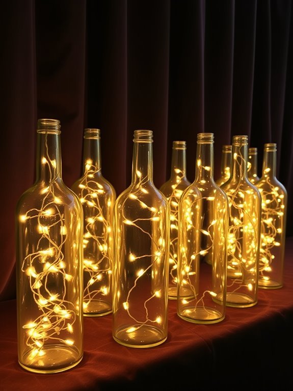 illuminated decorative bottle lights